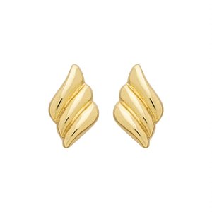 Brinco Aline Glow Wings no Banho de Ouro 18k