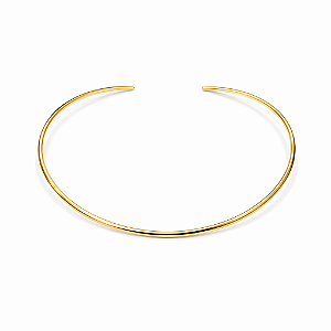 Choker Lisa no Banho de Ouro 18k