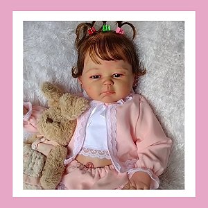 Bebê reborn realista modelo Piper - Ateliê da Gil Bebês Reborns