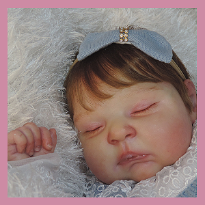 Bebê reborn realista Scarlet - Ateliê da Gil Bebês Reborns