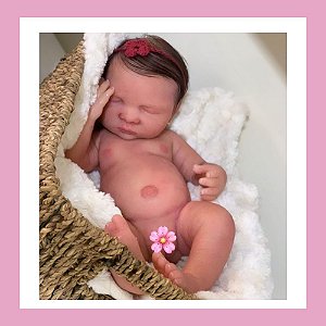 Bebê reborn realista modelo Piper - Ateliê da Gil Bebês Reborns