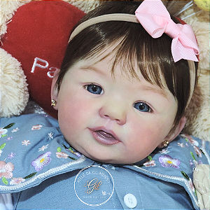 Bebê reborn Abigail Sorrindo