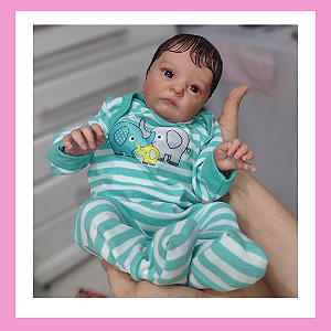 Bebê reborn realista modelo Piper - Ateliê da Gil Bebês Reborns