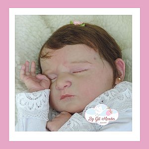 Bebê reborn realista modelo Piper - Ateliê da Gil Bebês Reborns