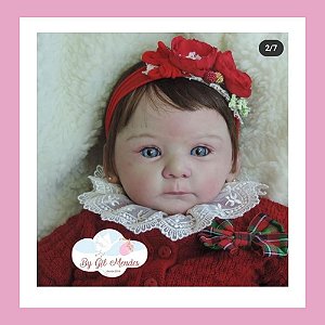 Bebê reborn realista modelo Piper - Ateliê da Gil Bebês Reborns