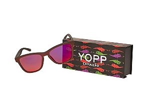 Óculos Yopp Camaleao - Vermelho
