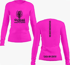 Camiseta Babylook RUN - Gurias na Corrida - Marinho - Manga Longa - Gurias  na Corrida