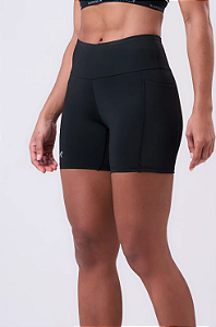 Bermuda Authen Sprint Ginga 12 cm Preto