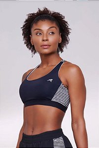 Top Authen Sprint Ginga Dupla Face Preto / Branco