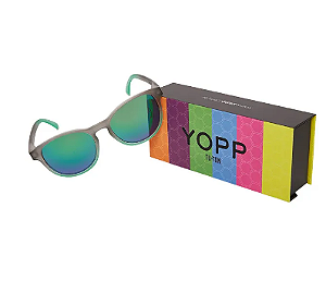 Óculos de Sol Yopp Polarizado Uv400 Gray Tu-ton Verde