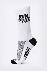 MEIA HUPI RUN FOR FUN BRANCO - LT - COR: BRANCO | TAM.: 34-38