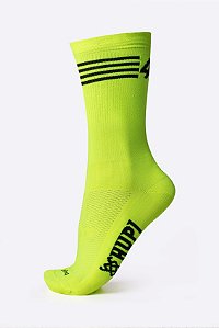 MEIA HUPI 42K SPLIT AMARELO NEON COR: AMARELO | TAM.: UNICO (36-42)