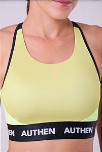 Top Essential Flex Block Nadador  - Preto / Verde
