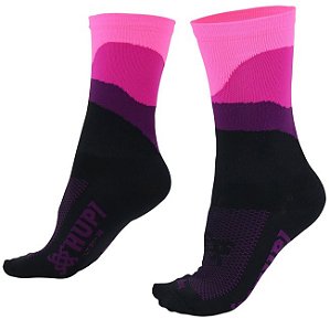 MEIA HUPI DELICATA LT- PARA PES MENORES COR: ROSA.  TAM.: UNICO.