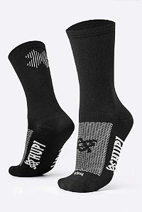 MEIA HUPI DOUBLE X PRETO COR: PRETO.  TAM.: UNICO.