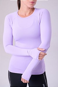 Camiseta Authen Manga Longa Keep Cool Needed Lilas