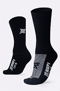 MEIA HUPI LISA PRETA LT - PARA PES MENORES COR: PRETO.  TAM.: UNICO.