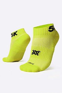 MEIA HUPI RUNNING PRO 5K AMARELO NEON COR: AMARELO NEON.  TAM.: UNICO.