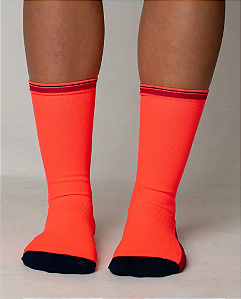 Meia Cano Medio Arrows Laranja 34-39