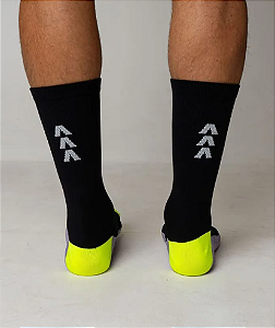 Meia Cano Medio Arrows Preta 39-42