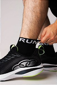 MEIA HUPI RUNNING PRO RUN PRETO COR: PRETO.  TAM.: UNICO.