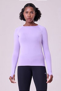Camiseta Manga Longa Keep Cool Needed Lavanda