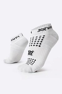 MEIA HUPI RUNNING PRO BRANCO/PRETO COR: BRANCO/PRETO.  TAM.: UNICO.  - HUPI