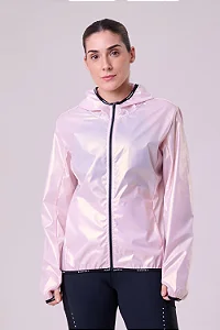 Jaqueta Corta Vento Resistente a Agua Empacotavel Cloud Luxe | Rose