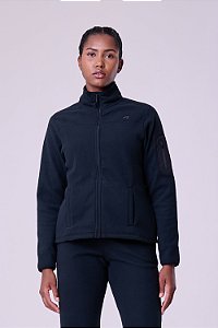 Jaqueta Thermal Fleece Bolso no Braço Covered | Preto