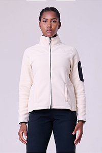 Jaqueta Thermal Fleece Bolso no Braço Covered | Cru