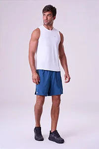 SHORT COM BERMUDA GRIT BOSSA 5 BOLSOS 7" MASC | AZUL MARINHO