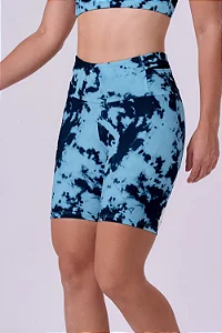 BERMUDA 1 BOLSO COS 360 16CM TIE DYE FEM | TIE DYE AZUL