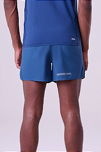 SHORT COM SUNGA GRIT BOSSA 3 BOLSO 5"  AZUL MARINHO