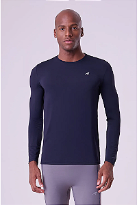 CAMISETA KEEP COOL PEP TRUE DRY MANGA LONGA  PRETO