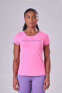 CAMISETA KEEP COOL RUNNING ROSA POP