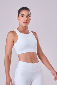TOP GRIT BOSSA AJUSTAVEL 1 BOLSO NADADOR ALL WHITE BRANCO