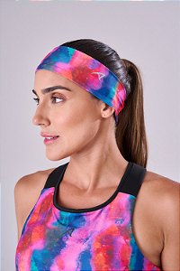 FAIXA DE CABELO INSURE ESTAMPA FESTIVAL