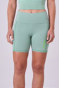 BERMUDA SIGNATURE SAMBA 3 BOLSOS 15CM VERDE ICEBERG