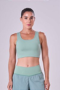 TOP SIGNATURE SAMBA RETO DUPLA FACE VERDE ELETRIC / VERDE ICEBERG