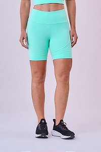 BERMUDA ESSENTIAL RUN TROT 3 BOLSOS 15CM VERDE MENTA