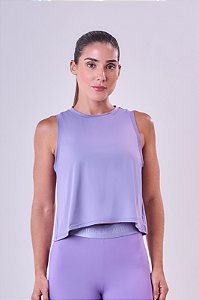 REGATA CROPPED KEEP COOL CUT UV50 ROXO NEVOA