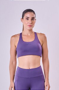 TOP ESSENTIAL RUN NADADOR STAMINA ROXO VELUDO