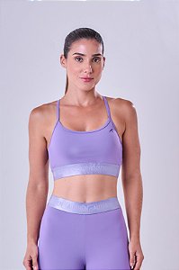 TOP ESSENTIAL FLEX STRIKE NADADOR ROXO NEVOA