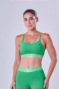 TOP ESSENTIAL FLEX STRIKE NADADOR VERDE VIBRANTE