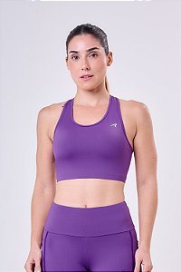 TOP SIGNATURE SAMBA 1 BOLSAO NADADOR DUPLA FACE ROXO/LILAS