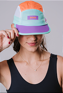 Bone Wave Verde Agua e Roxo