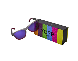 Óculos de Sol Yopp Polarizado Uv400 C Tu-ton Roxo
