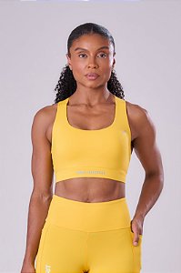 TOP GRIT BOSSA AJUSTAVEL 1 BOLSO NADADOR ALCAS AMARELO VIVO