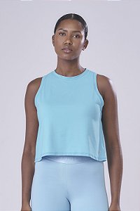 REGATA CROPPED KEEP COOL CUT UV50 AZUL PACIFIC