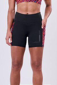 BERMUDA SIGNATURE SAMBA 3 BOLSOS 15CM ESTAMPA LEBLON